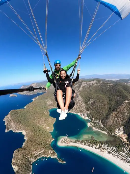 Aimara Paragliding over the Blue Lagoon Oludeniz