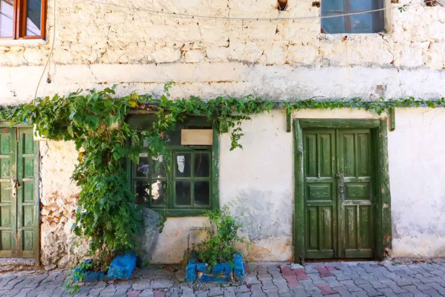 Old Stone Buildings in Kalekoy