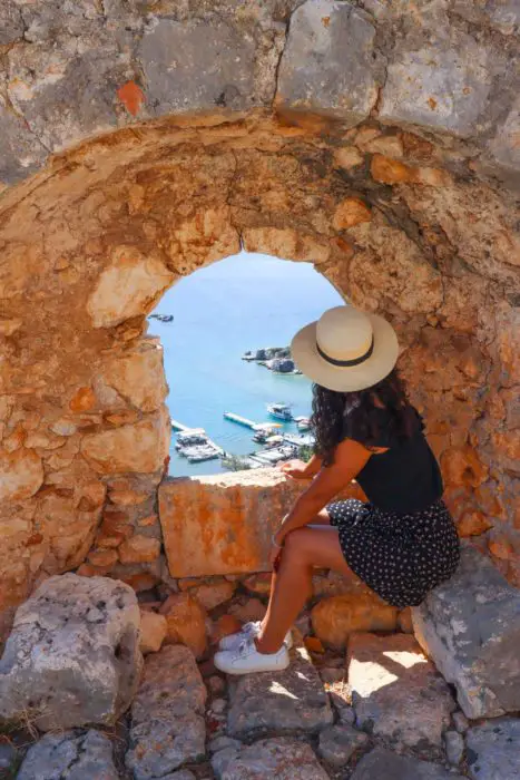 Things to do in Kas Simena Castle Kalekoy