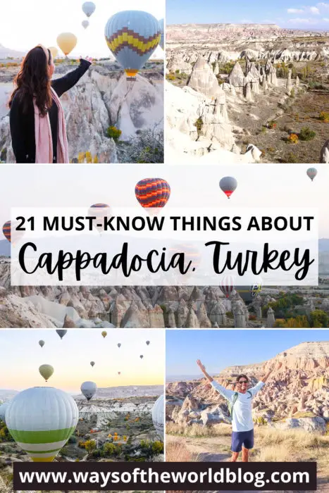 10 Things to do in Cappadocia. Tips on what are the clues as to
