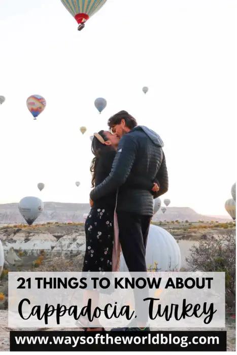 Things You Need To Know About Cappadocia Turkey