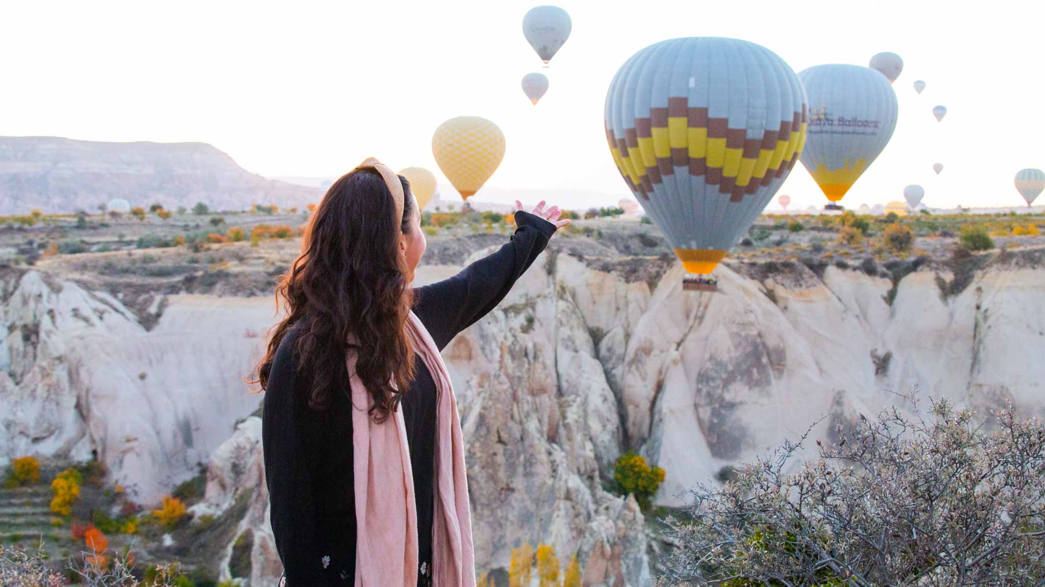 Paint by Numbers Kit : Level III : Hot Air Balloons in Cappadocia