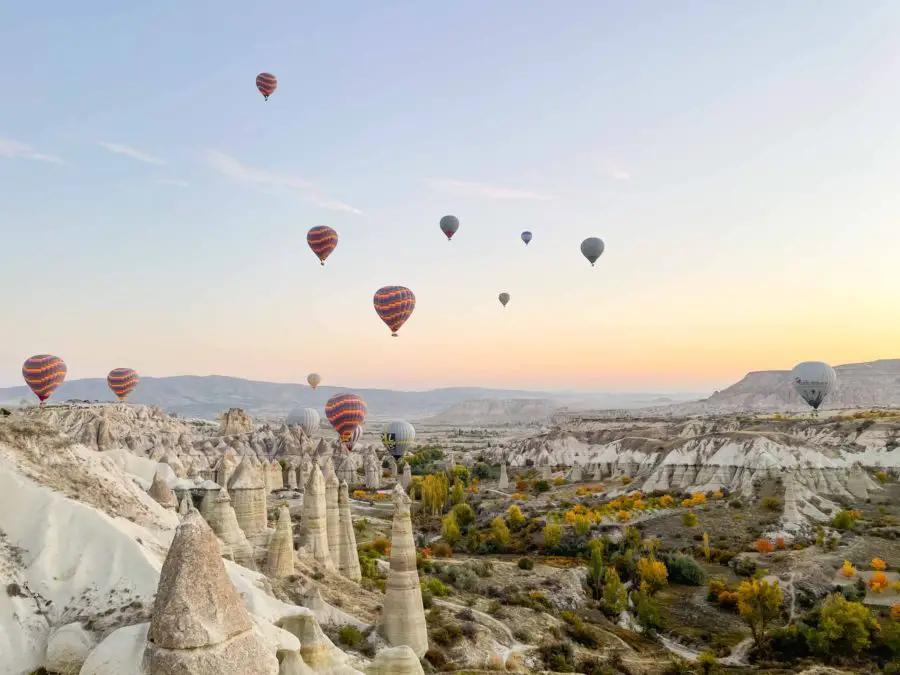 Things To Do In Cappadocia Sunrise Hot Air Balloons Love Valley
