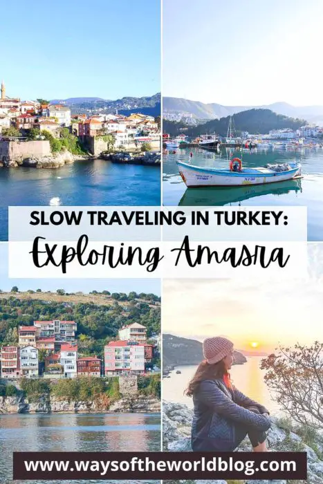 Slow Traveling In Amasra Turkey