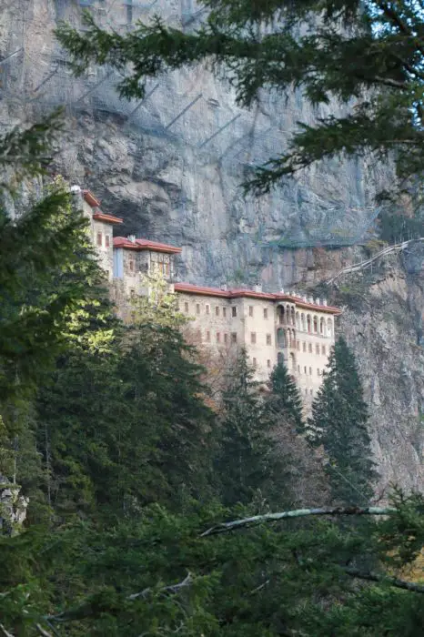 Sumela Monestary Near Rize, Turkey