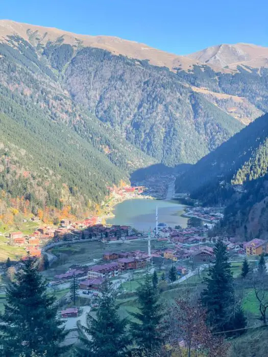 View of Uzungol Lake