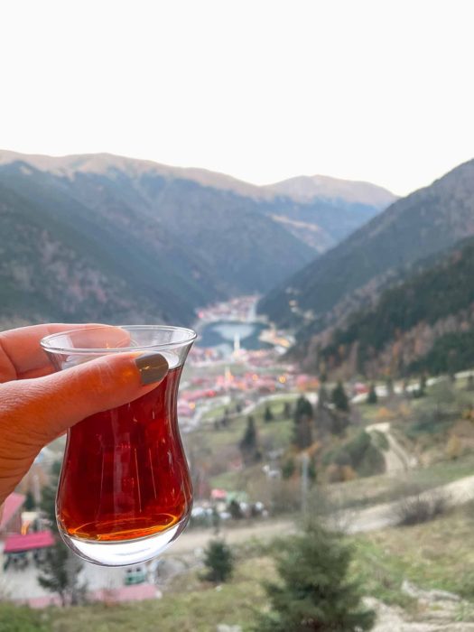 View Of Lake Uzungol In Trabzon Turkey