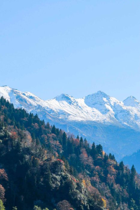 Kackar Mountains In Rize Turkey