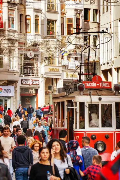 Taksim Square Area Istanbul