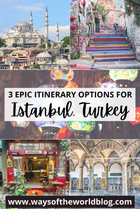 Epic Itinerary For Istanbul