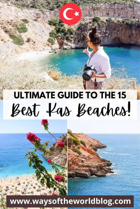 Guide to the best beaches in Kas