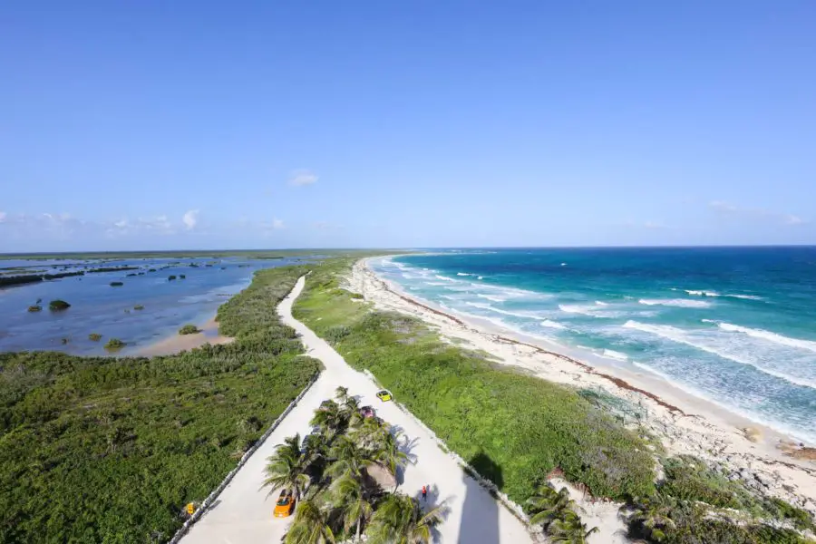 Beaches in Cozumel Punta Sure Eco Park