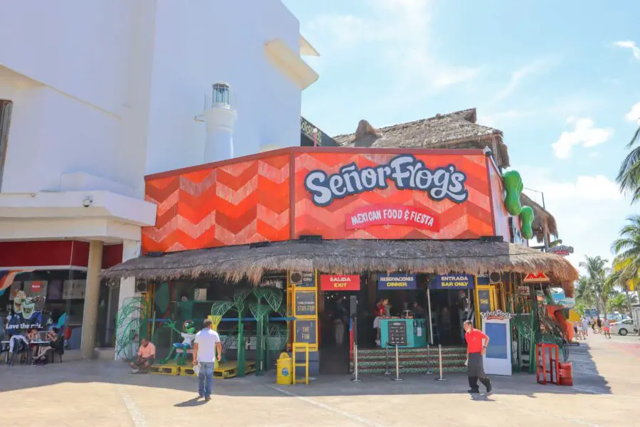 Señor Frogs in Cancun Mexico