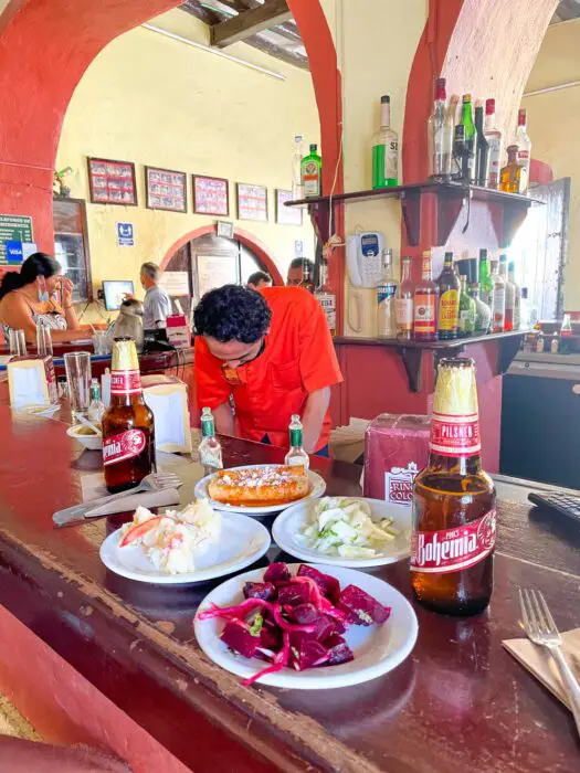 Cantina In Campeche Mexico