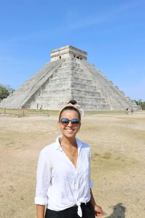 Chichen Itza Mayan Ruin In The Yucatan