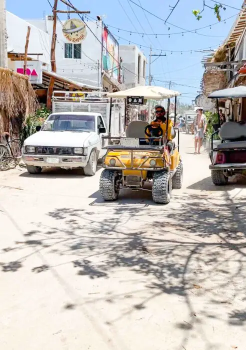 Holbox Island Mexico car free island
