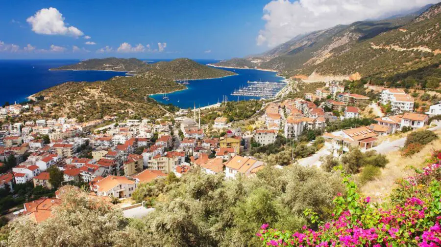 Take a city tour of Kas Turkey